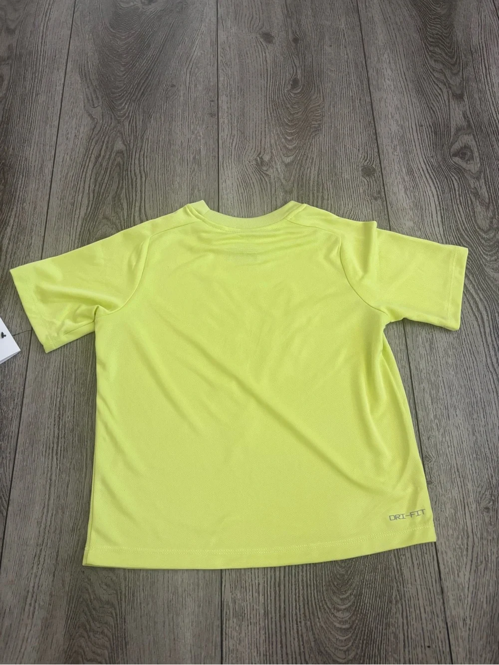 Nike Kids Neon Yellow Short-Sleeve Graphic Tee